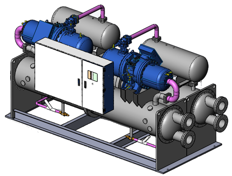 滿液式冷水機建模設(shè)計.png